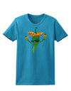 Green Hot Mexican Chili Pepper Womens Dark T-Shirt-TooLoud-Turquoise-X-Small-Davson Sales