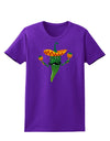 Green Hot Mexican Chili Pepper Womens Dark T-Shirt-TooLoud-Purple-X-Small-Davson Sales