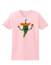 Green Hot Mexican Chili Pepper Womens T-Shirt-Womens T-Shirt-TooLoud-PalePink-X-Small-Davson Sales