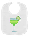 Green Margarita with Lime - Cinco de Mayo Baby Bib by TooLoud