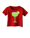 Green Margarita with Lime - Cinco de Mayo Infant T-Shirt Dark by TooLoud-Infant T-Shirt-TooLoud-Red-06-Months-Davson Sales