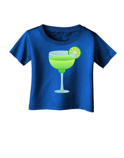 Green Margarita with Lime - Cinco de Mayo Infant T-Shirt Dark by TooLoud-Infant T-Shirt-TooLoud-Royal-Blue-06-Months-Davson Sales