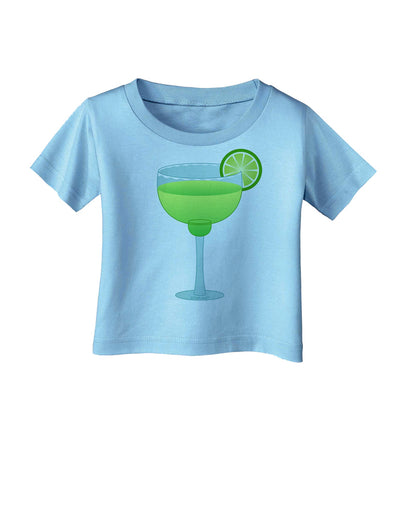 Green Margarita with Lime - Cinco de Mayo Infant T-Shirt by TooLoud-Infant T-Shirt-TooLoud-Aquatic-Blue-06-Months-Davson Sales