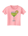 Green Margarita with Lime - Cinco de Mayo Toddler T-Shirt by TooLoud-Toddler T-Shirt-TooLoud-Candy-Pink-2T-Davson Sales