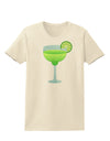 Green Margarita with Lime - Cinco de Mayo Womens T-Shirt by TooLoud-Womens T-Shirt-TooLoud-Natural-X-Small-Davson Sales