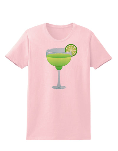 Green Margarita with Lime - Cinco de Mayo Womens T-Shirt by TooLoud-Womens T-Shirt-TooLoud-PalePink-X-Small-Davson Sales