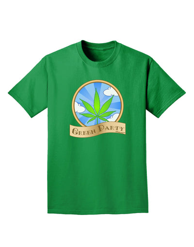 Green Party Symbol Adult Dark T-Shirt-Mens T-Shirt-TooLoud-Kelly-Green-Small-Davson Sales