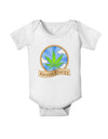 Green Party Symbol Baby Romper Bodysuit-Baby Romper-TooLoud-White-06-Months-Davson Sales