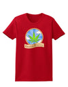 Green Party Symbol Womens Dark T-Shirt-TooLoud-Red-X-Small-Davson Sales