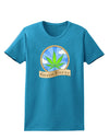 Green Party Symbol Womens Dark T-Shirt-TooLoud-Turquoise-X-Small-Davson Sales