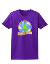 Green Party Symbol Womens Dark T-Shirt-TooLoud-Purple-X-Small-Davson Sales