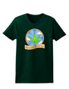 Green Party Symbol Womens Dark T-Shirt-TooLoud-Forest-Green-Small-Davson Sales