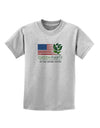 Green Party US Flag Childrens T-Shirt-Childrens T-Shirt-TooLoud-AshGray-X-Small-Davson Sales