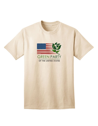 Green Party US Flag - Premium Adult T-Shirt Collection-Mens T-shirts-TooLoud-Natural-Small-Davson Sales