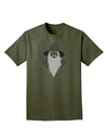 Grey Wizard Adult Dark T-Shirt-Mens T-Shirt-TooLoud-Military-Green-Small-Davson Sales