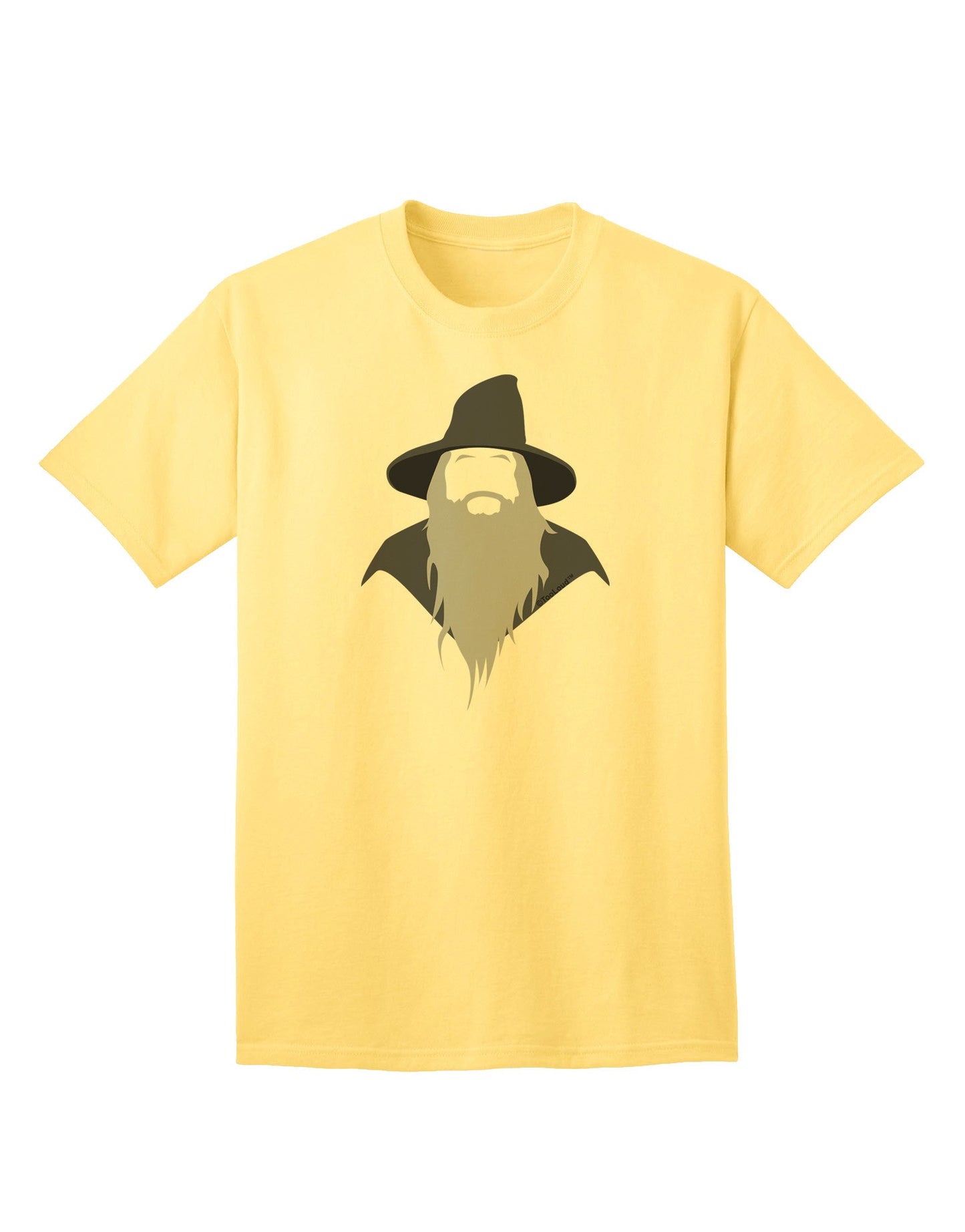 Grey Wizard Adult T-Shirt: Premium Quality for Discerning Fashion Enthusiasts-Mens T-shirts-TooLoud-Yellow-Small-Davson Sales