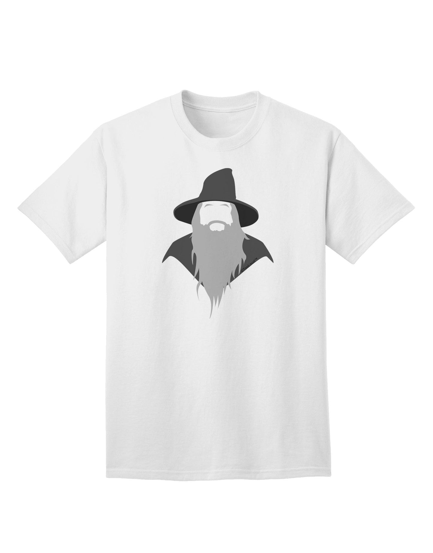 Grey Wizard Adult T-Shirt: Premium Quality for Discerning Fashion Enthusiasts-Mens T-shirts-TooLoud-White-Small-Davson Sales