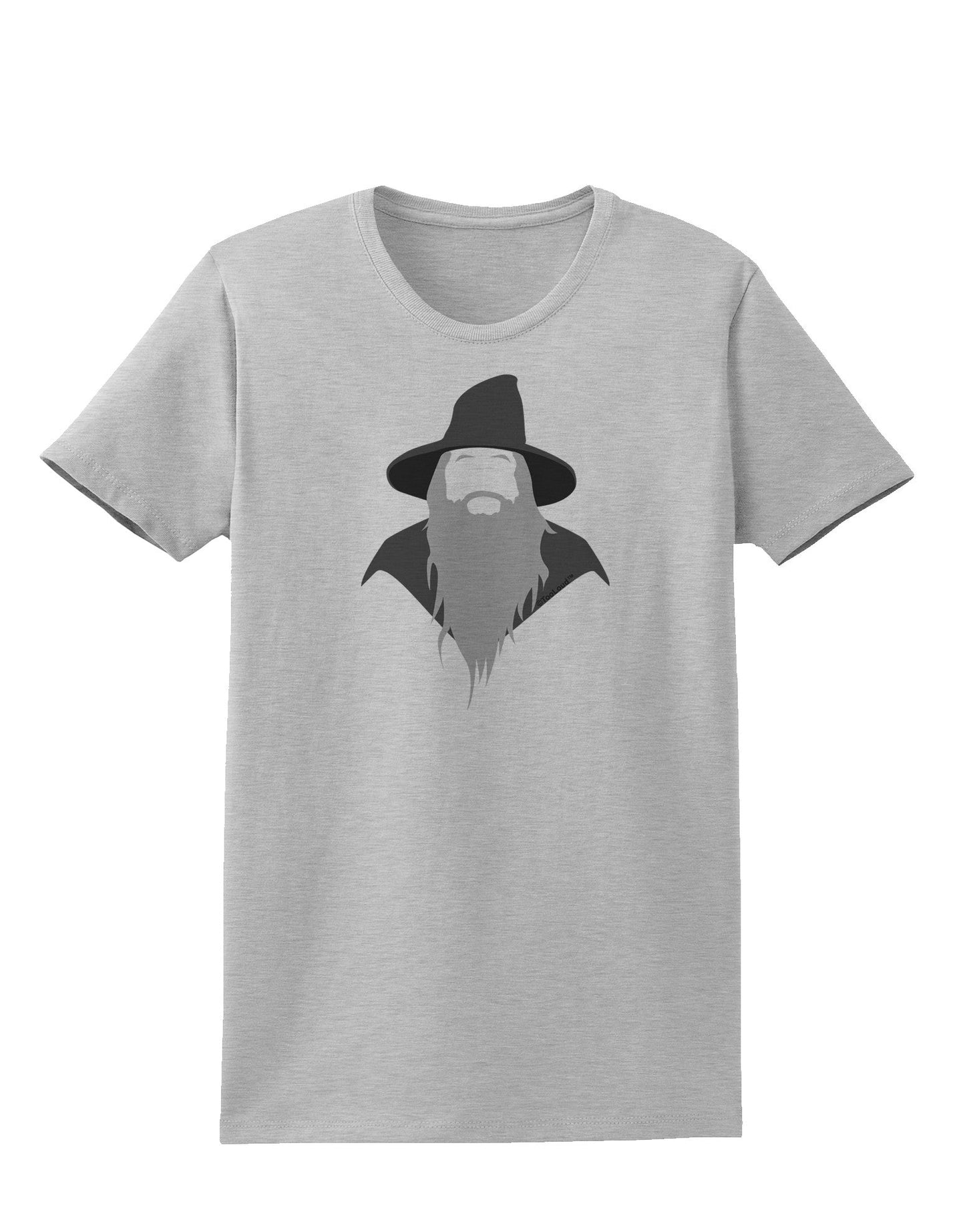 Grey Wizard Womens T-Shirt-Womens T-Shirt-TooLoud-AshGray-X-Small-Davson Sales