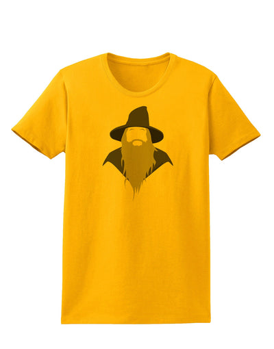 Grey Wizard Womens T-Shirt-Womens T-Shirt-TooLoud-Gold-X-Small-Davson Sales