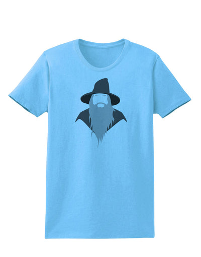 Grey Wizard Womens T-Shirt-Womens T-Shirt-TooLoud-Aquatic-Blue-X-Small-Davson Sales