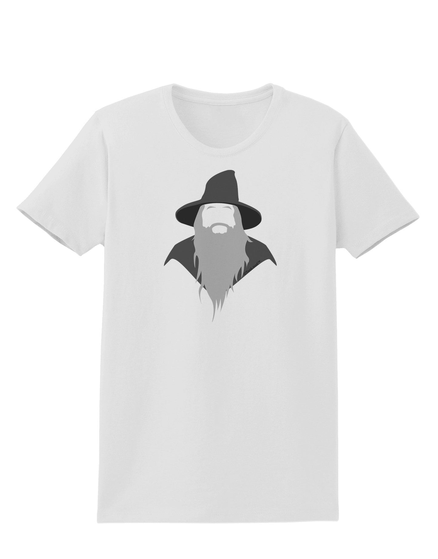 Grey Wizard Womens T-Shirt-Womens T-Shirt-TooLoud-White-X-Small-Davson Sales