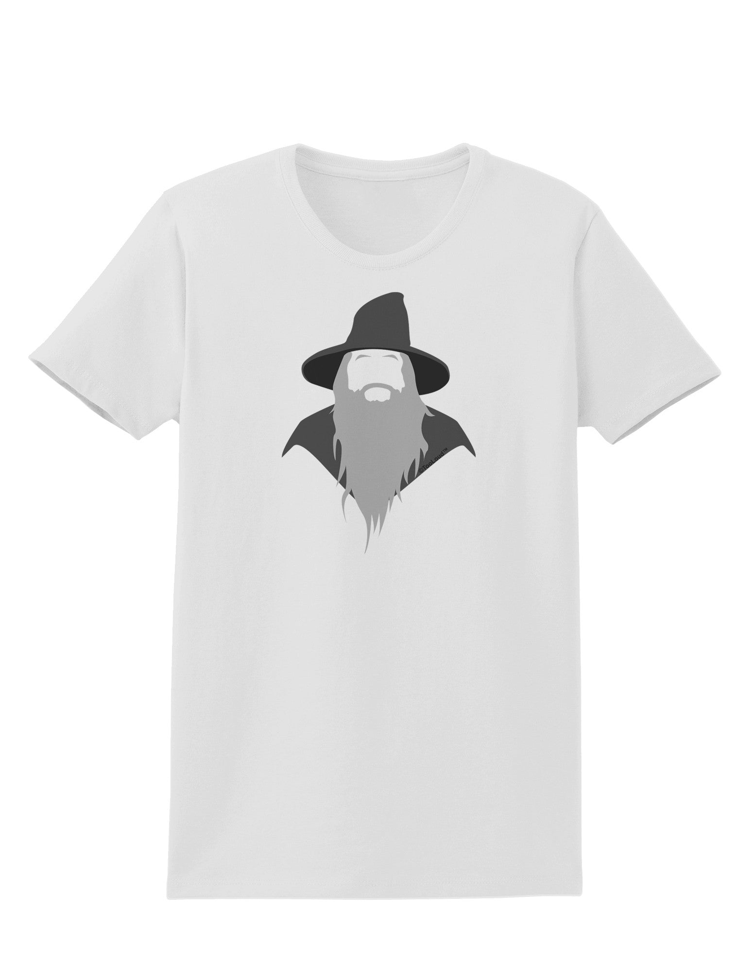 Grey Wizard Womens T-Shirt-Womens T-Shirt-TooLoud-White-X-Small-Davson Sales