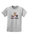 Grill Force Childrens T-Shirt-Childrens T-Shirt-TooLoud-AshGray-X-Small-Davson Sales