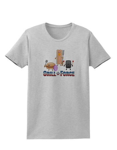 Grill Force Womens T-Shirt-Womens T-Shirt-TooLoud-AshGray-X-Small-Davson Sales