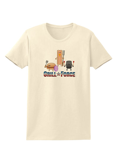 Grill Force Womens T-Shirt-Womens T-Shirt-TooLoud-Natural-X-Small-Davson Sales