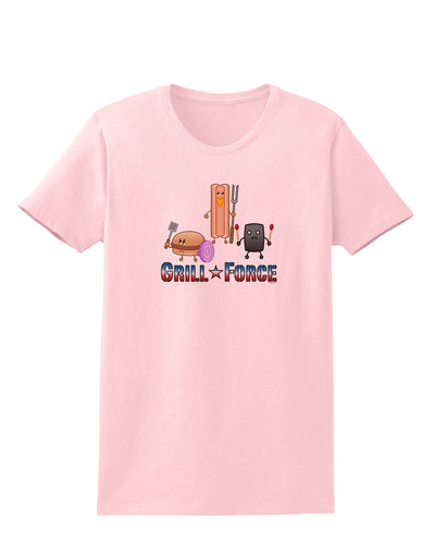 Grill Force Womens T-Shirt-Womens T-Shirt-TooLoud-PalePink-X-Small-Davson Sales