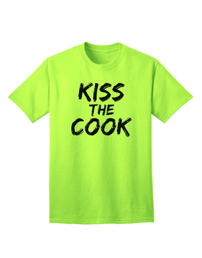 Grill Master 2 - Adult T-Shirt with Text Design-Mens T-shirts-TooLoud-Neon-Green-Small-Davson Sales