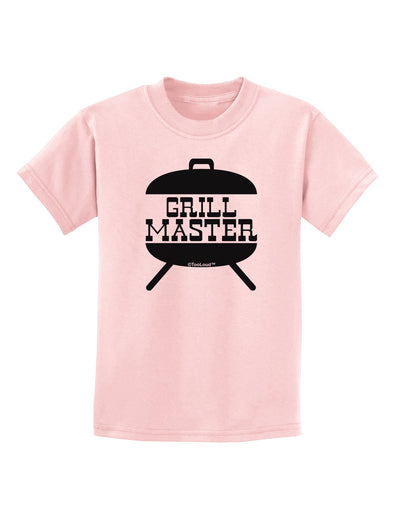 Grill Master Grill Design Childrens T-Shirt-Childrens T-Shirt-TooLoud-PalePink-X-Small-Davson Sales