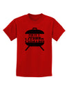 Grill Master Grill Design Childrens T-Shirt-Childrens T-Shirt-TooLoud-Red-X-Small-Davson Sales