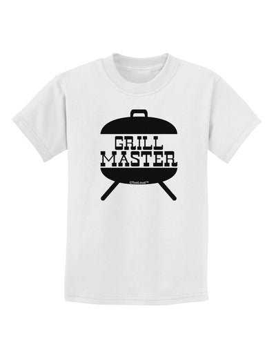 Grill Master Grill Design Childrens T-Shirt-Childrens T-Shirt-TooLoud-White-X-Small-Davson Sales