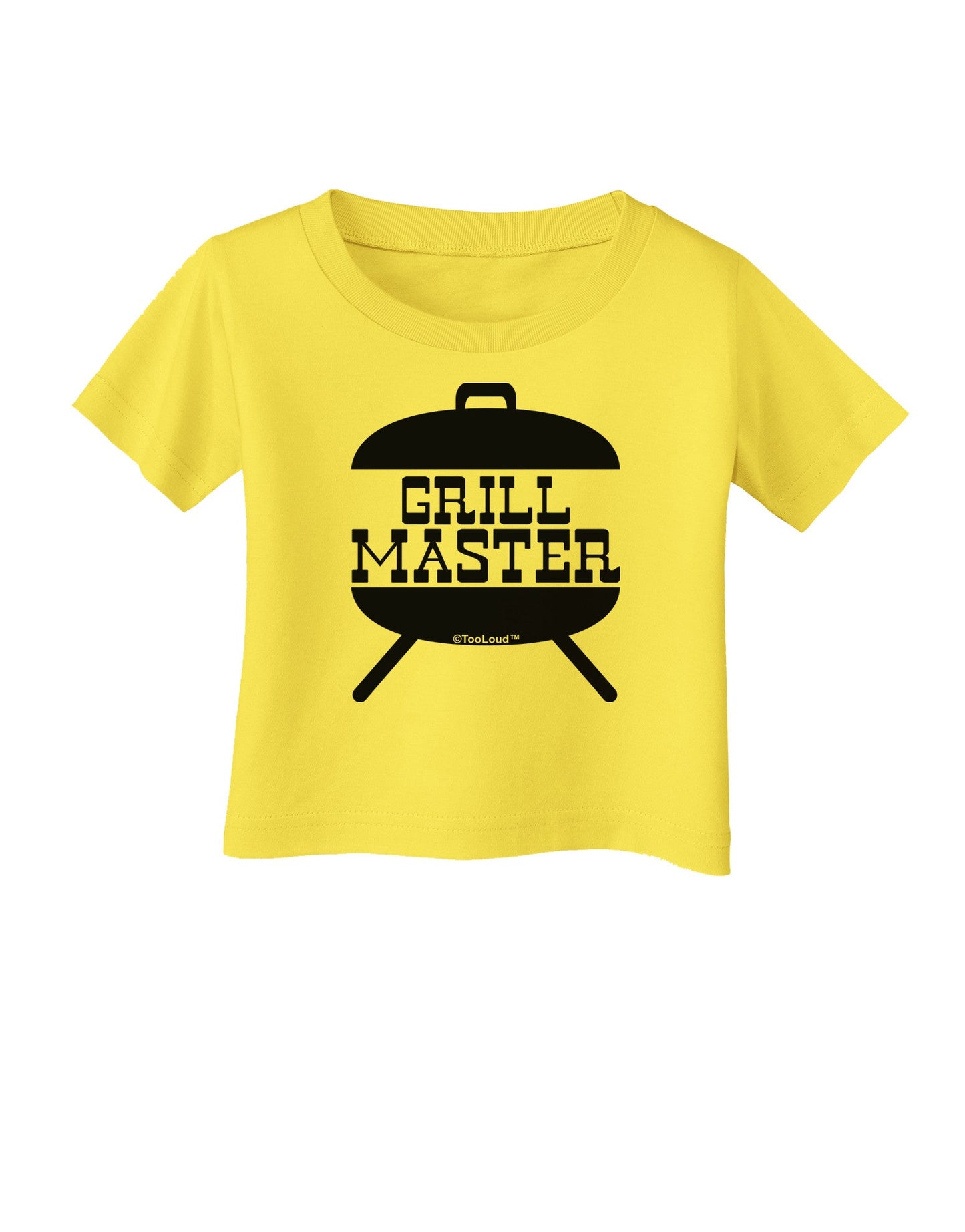 Grill Master Grill Design Infant T-Shirt-Infant T-Shirt-TooLoud-Yellow-06-Months-Davson Sales