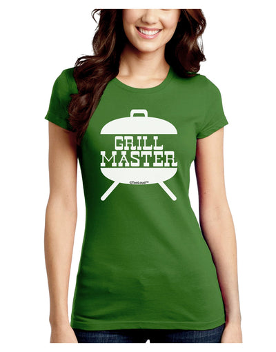 Grill Master Grill Design Juniors Crew Dark T-Shirt-T-Shirts Juniors Tops-TooLoud-Kiwi-Green-Juniors Fitted X-Small-Davson Sales