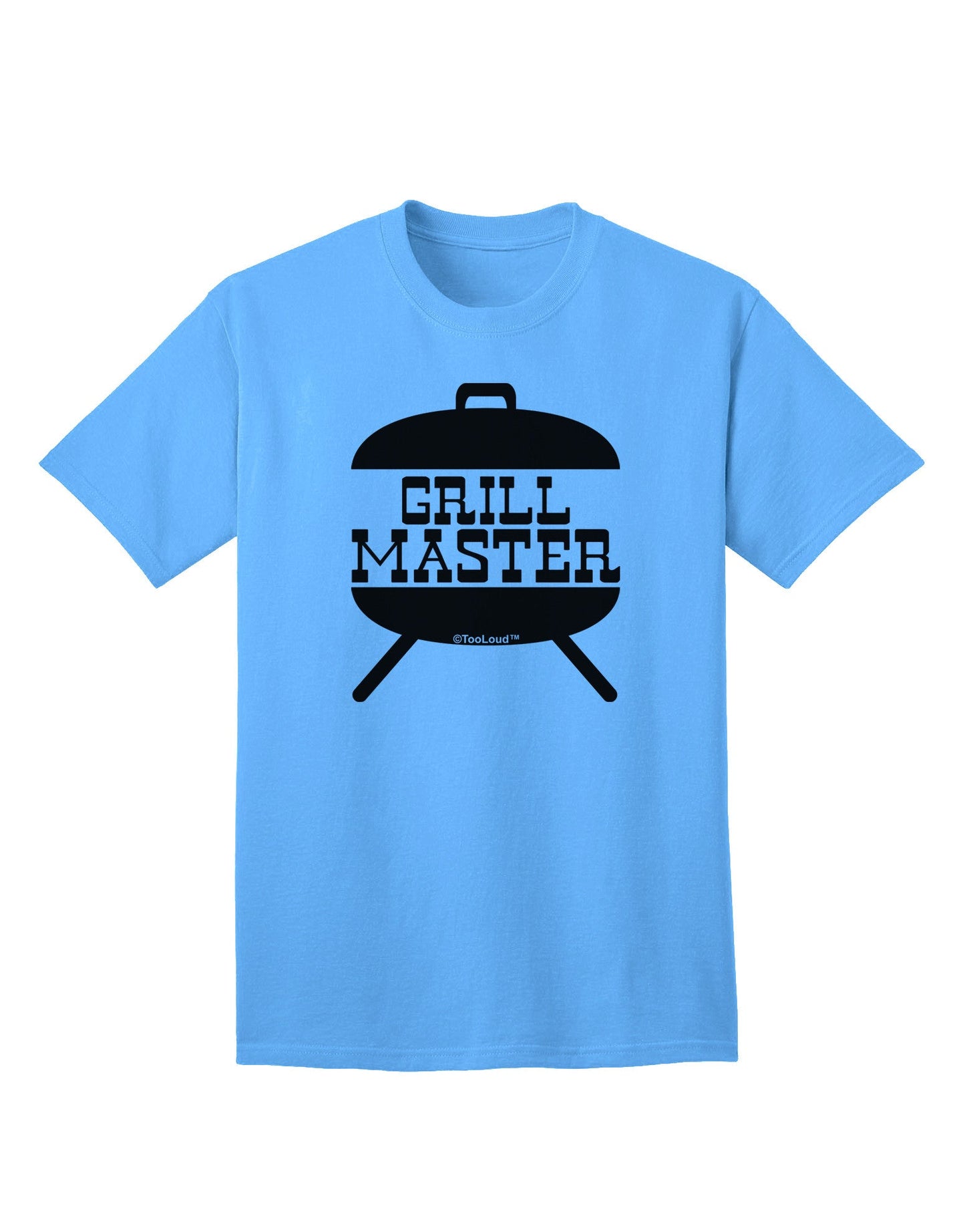 Grill Master Grill Design Men's T-Shirt for the Avid Barbecue Enthusiast-Mens T-shirts-TooLoud-Aquatic-Blue-Small-Davson Sales