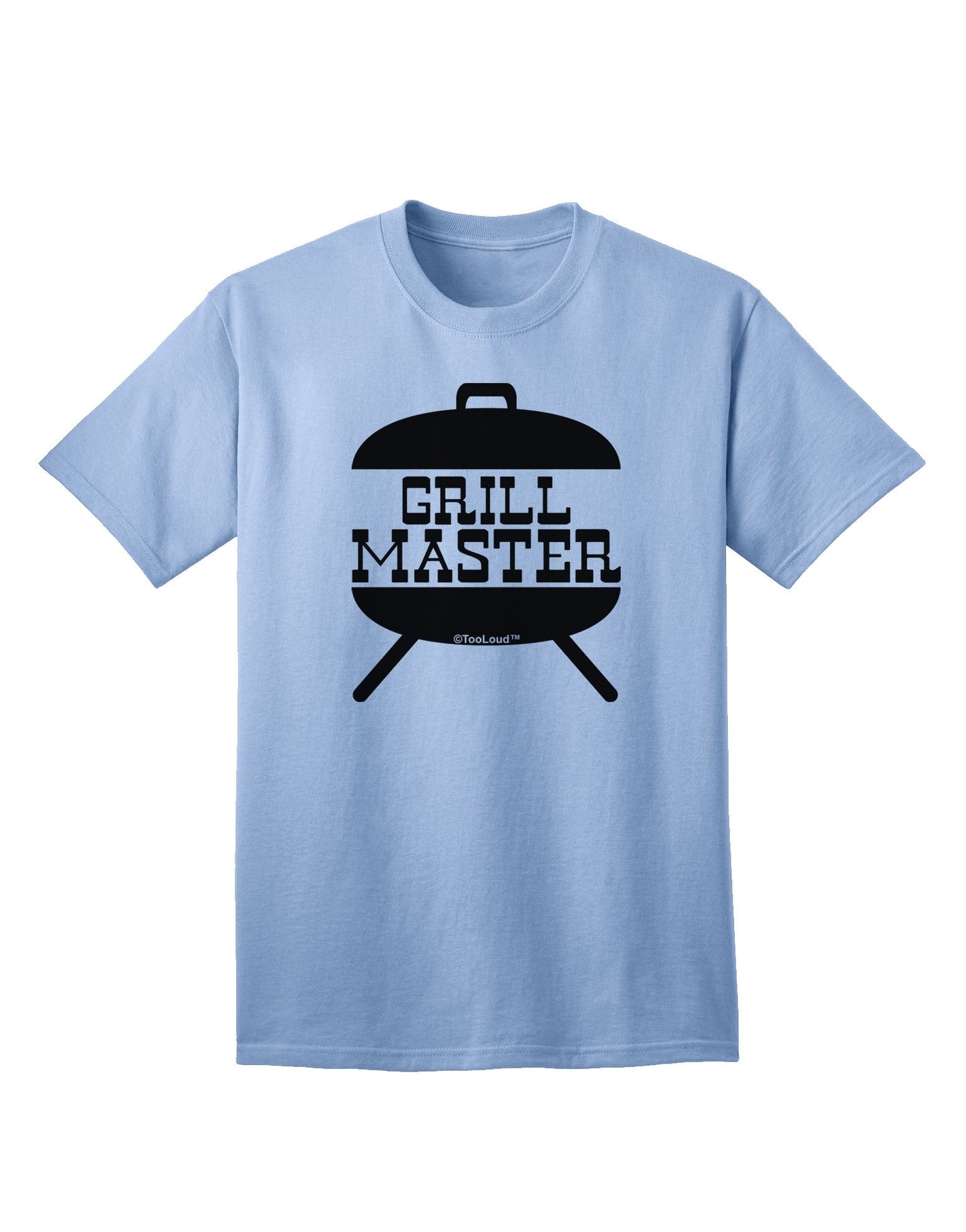 Grill Master Grill Design Men's T-Shirt for the Avid Barbecue Enthusiast-Mens T-shirts-TooLoud-Light-Blue-Small-Davson Sales