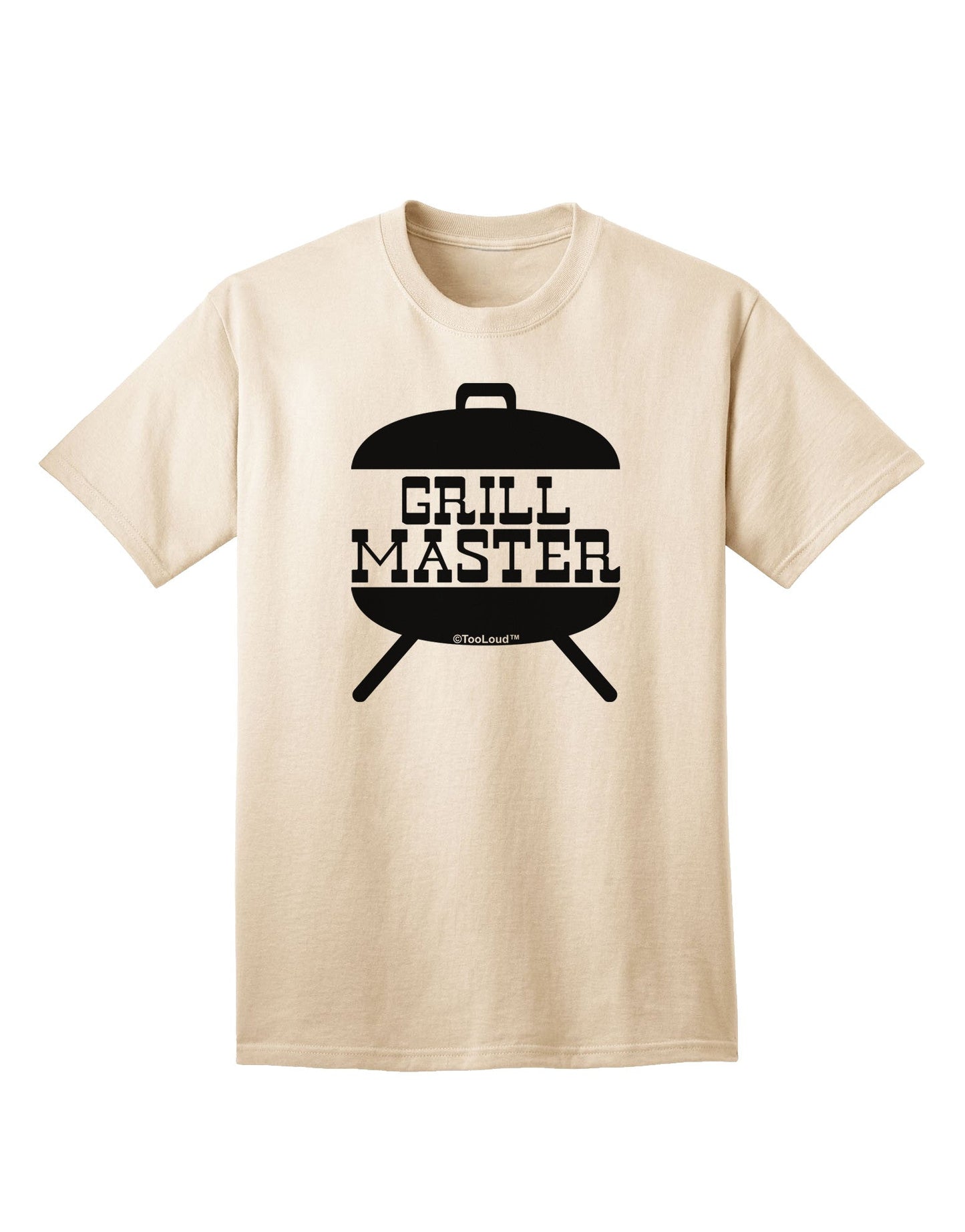 Grill Master Grill Design Men's T-Shirt for the Avid Barbecue Enthusiast-Mens T-shirts-TooLoud-Natural-Small-Davson Sales