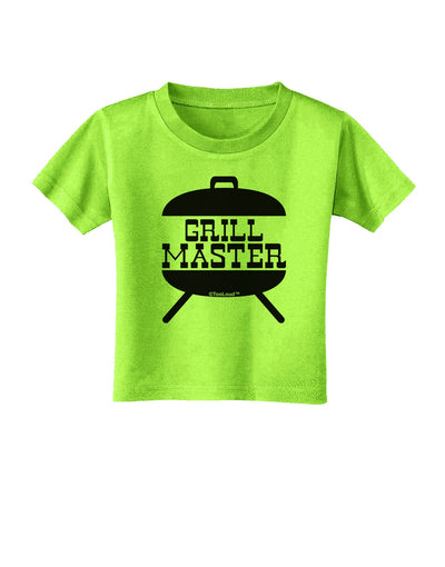 Grill Master Grill Design Toddler T-Shirt-Toddler T-Shirt-TooLoud-Lime-Green-2T-Davson Sales