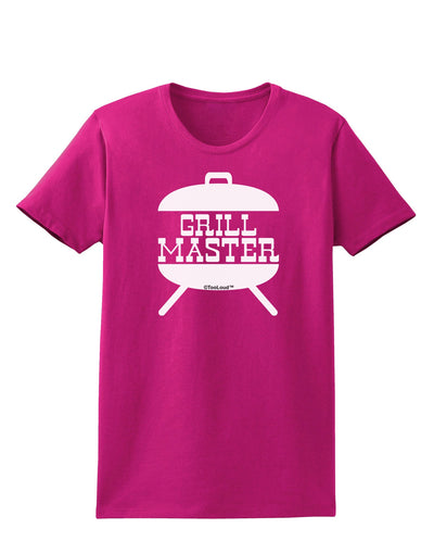 Grill Master Grill Design Womens Dark T-Shirt-Womens T-Shirt-TooLoud-Hot-Pink-Small-Davson Sales