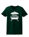 Grill Master Grill Design Womens Dark T-Shirt-Womens T-Shirt-TooLoud-Forest-Green-Small-Davson Sales