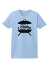 Grill Master Grill Design Womens T-Shirt-Womens T-Shirt-TooLoud-Light-Blue-X-Small-Davson Sales