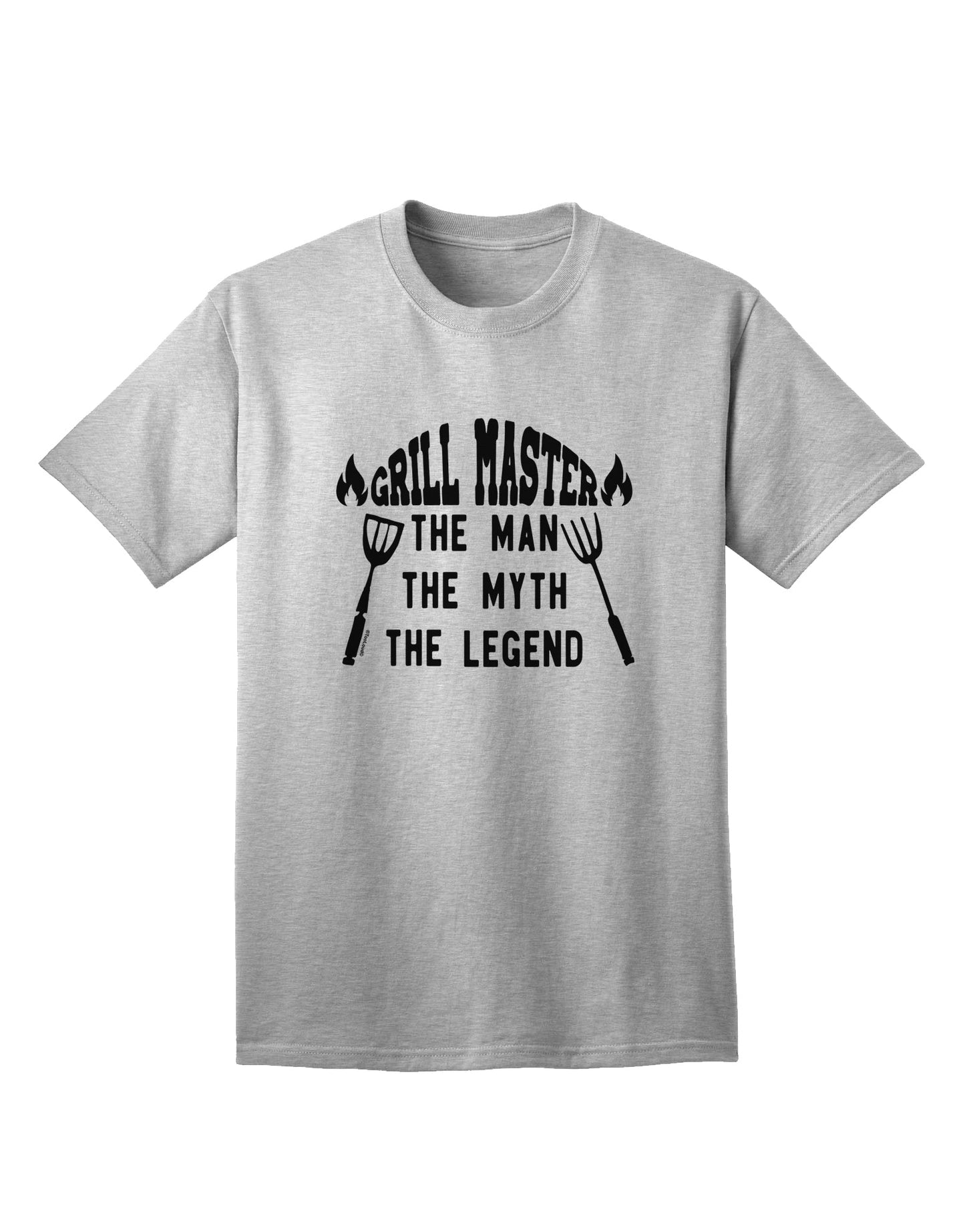 Grill Master: The Exemplary Adult T-Shirt for the Legendary Enthusiast-Mens T-shirts-TooLoud-AshGray-Small-Davson Sales