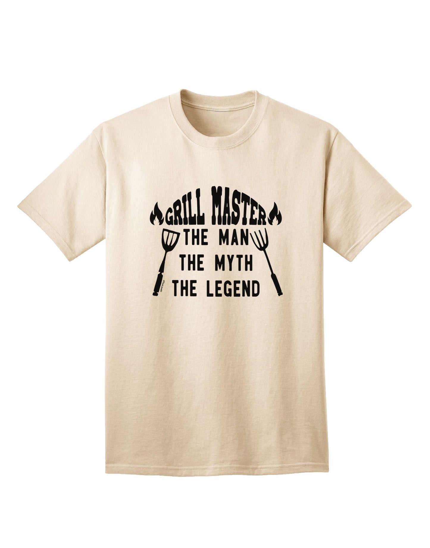 Grill Master: The Exemplary Adult T-Shirt for the Legendary Enthusiast-Mens T-shirts-TooLoud-Natural-Small-Davson Sales