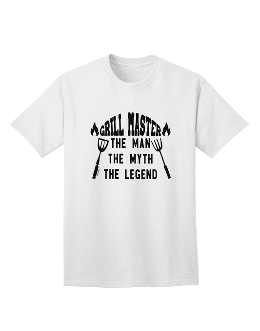 Grill Master: The Exemplary Adult T-Shirt for the Legendary Enthusiast-Mens T-shirts-TooLoud-White-Small-Davson Sales