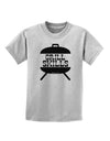 Grill Skills Grill Design Childrens T-Shirt by TooLoud-Childrens T-Shirt-TooLoud-AshGray-X-Small-Davson Sales