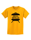 Grill Skills Grill Design Childrens T-Shirt by TooLoud-Childrens T-Shirt-TooLoud-Gold-X-Small-Davson Sales