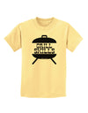 Grill Skills Grill Design Childrens T-Shirt by TooLoud-Childrens T-Shirt-TooLoud-Daffodil-Yellow-X-Small-Davson Sales