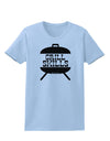 Grill Skills Grill Design Womens T-Shirt by TooLoud-Womens T-Shirt-TooLoud-Light-Blue-X-Small-Davson Sales